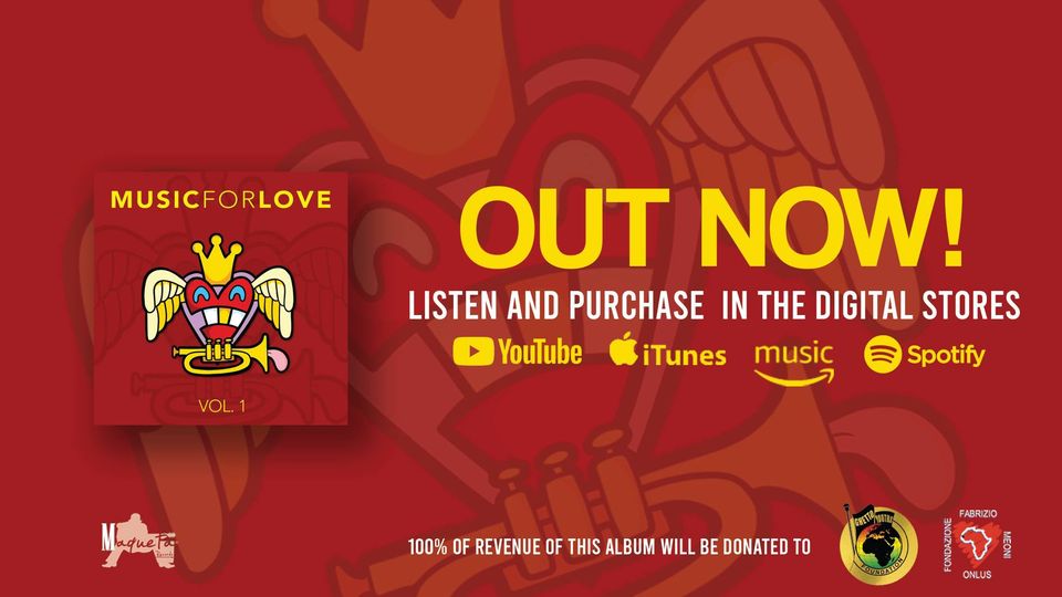 Music For Love Vol. 1 is a new compilation album where all proceeds go to charity
