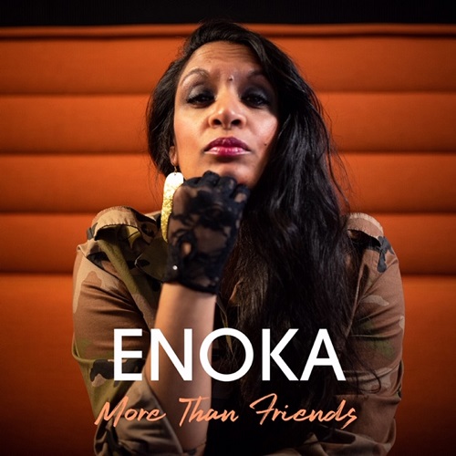 The synth-driven bass line has a big sound and an 80s feel on new single ‘More Than Friends’ from ‘Enoka’