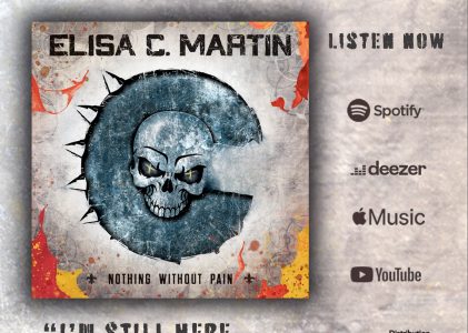 METAL ROCK PREMIERE: The rawkous new album “Nothing Without Pain” from Spanish singer ‘Elisa C. Martin’ is out now.
