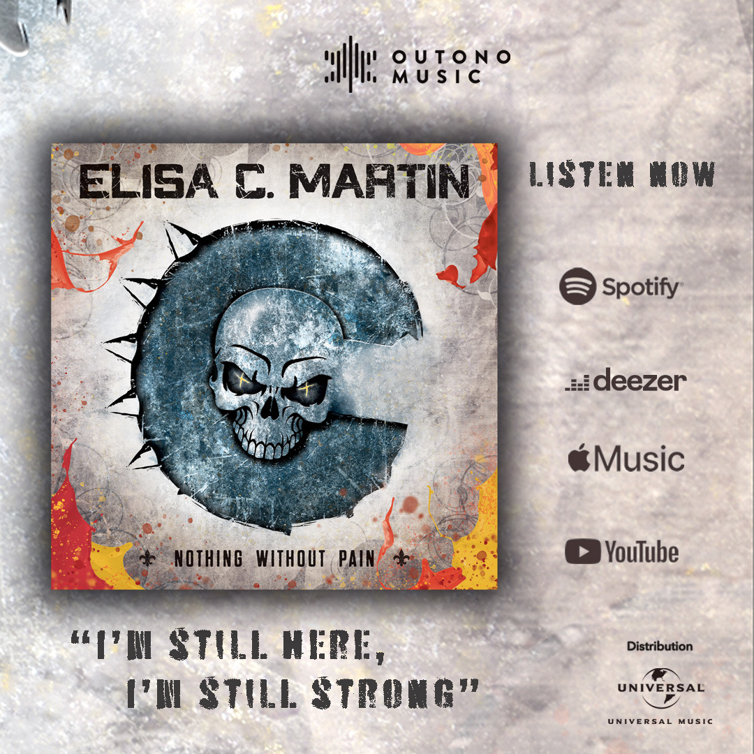 METAL ROCK PREMIERE: The rawkous new album “Nothing Without Pain” from Spanish singer ‘Elisa C. Martin’ is out now.