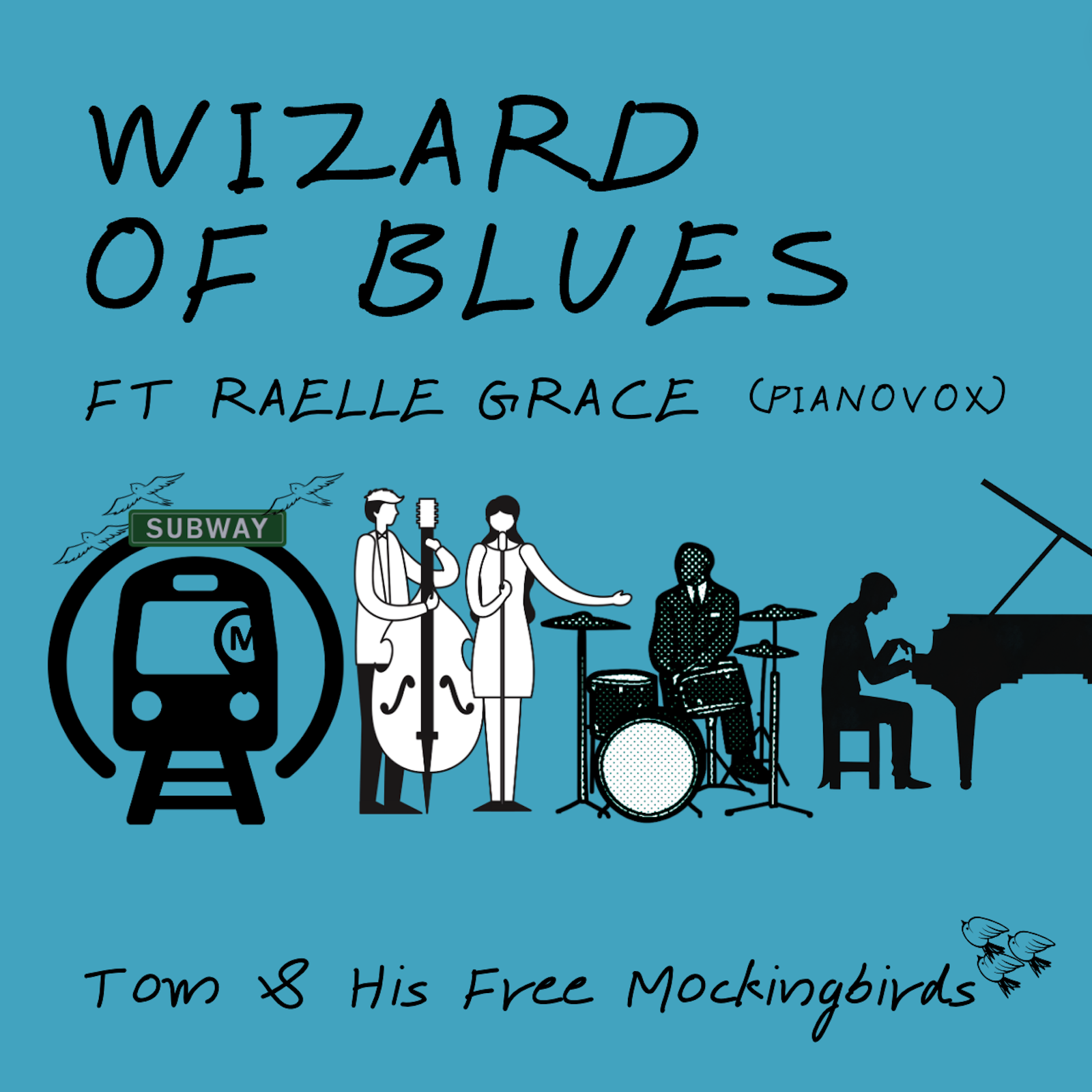 Tom & His Free Mockingbirds: Setting the Stage Ablaze with ‘Wizards of Blues’ – A Playlist Sensation